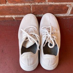 White All Birds Tree Runners size 8 EU 38